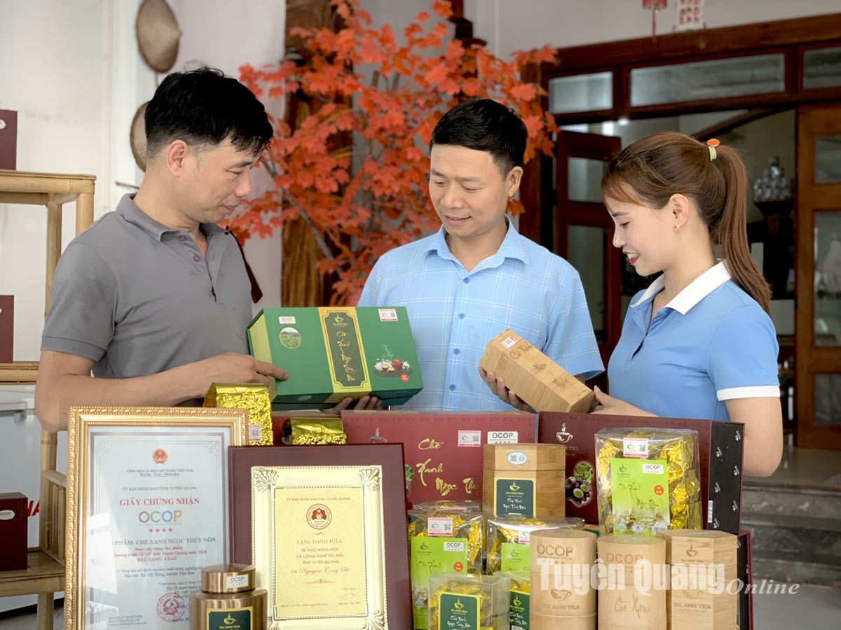 Tuyên Quang có 5 sản phẩm được công nhận sản phẩm công nghiệp nông thôn tiêu biểu khu vực phía Bắc năm 2024