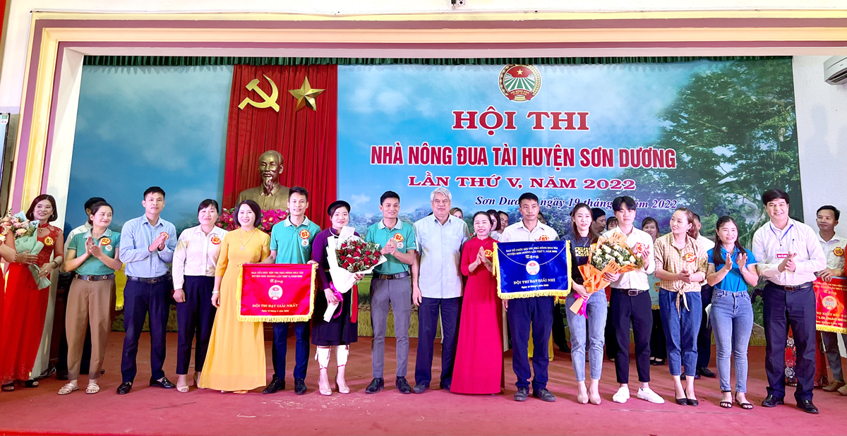 Hội thi Nhà nông đua tài huyện Sơn Dương năm 2022