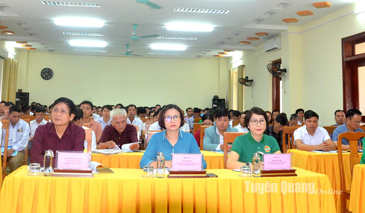 Tập huấn nâng cao năng lực kiểm tra, giám sát, đánh giá cho cán bộ, hội viên nông dân